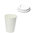 Paper Cups 480ml (16Oz) White w/ Lid Without White Hole - Box of 1000 units