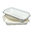 Ensaladera Bio Rectangular 720ml  Con Tapa - Envase 50 unidades
