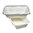 Ensaladera Bio Rectangular 720ml  Con Tapa - Envase 50 unidades