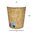 7oz Kraft Cardboard Cup - EU Marking - Complete Box 2000 units