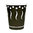 Black Printed Eco Card Cup 240ml (8Oz) – Pack 50 units