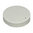 Couvercle en carton blanc plat fermé 120ml/4Oz 62 mm