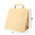 Flat handle kraft paper bag 28x17x29