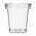 Gobelet Plastique RPET 9oz - 270ml Avec Couvercle Dôme Sans Trou - Boîte Complète 800 unités