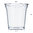 Copo Plástico RPET 16oz - 475ml Com Tampa Cúpula Sem Orifício - Pacote 50 unidades