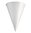 Cone de Papel 120 ml (4oz) Branco - Pacote 100 unidades