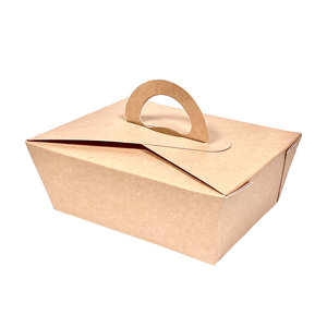 Caja De Menú Pequeña Con Asa 750ml