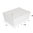 White Take Away Box 1170ml Plastic Free - Complete Box 180 Units