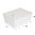 White Take Away Box 1170ml Plastic Free - Packing 30 units