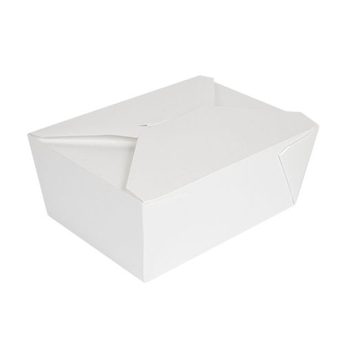 Caixa Take Away Branca 1170ml Sem Plástico - Embalagem 30 unidades
