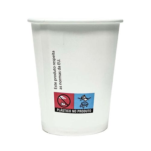 Copo de Cartão 280ml (9Oz) Branco - Embalagem 50 unidades