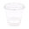 Plastic Cup SHOT Smooth 30ml (PP) With Lid - Complete Box 1500 Units