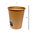 Paper Cups 350ml (12Oz) 100% Kraft w/ Black “To Go” Lid – Box of 2000 units