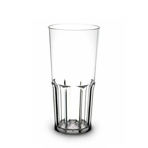 Vaso Americano GR 400ml irrompible RB (PC) Transparente - Caja 12 Unidades