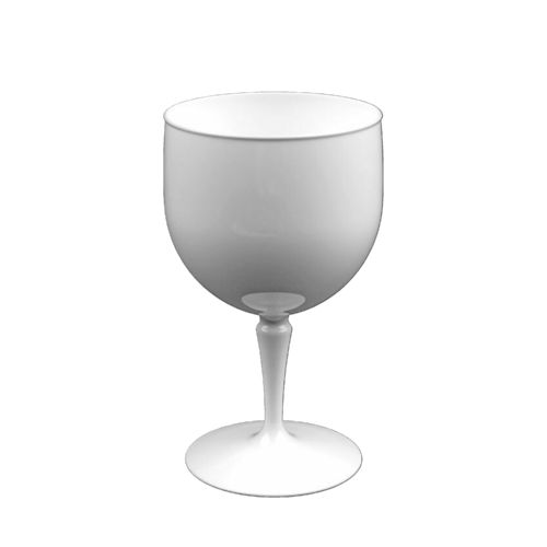 Plastic Gin Cup (680ml) Shatterproof White - 6 Unit