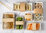 Kraft Sushi Tray 180x130 With Lid - Pack 25 Units