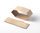 Plateau Sushi Kraft 145x80 Avec Couvercle - Pack 25 unités