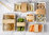 Kraft Sushi Tray 145x80 With Lid - Pack 25 Units