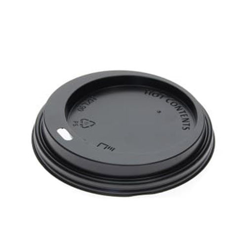 Black Lid w/ Drinking Hole 192ml (6Oz)