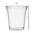 Vaso Plástico RPET 360ml con Tapa Domo Perforada - Pack de 50 Unidades
