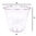 RPET Plastic Cup 280ml - Pack of 50 Units