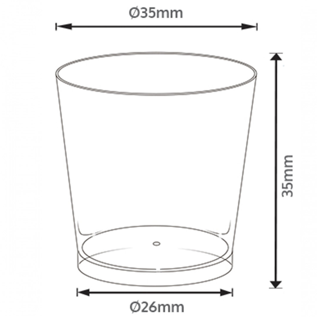 Shot Cup 20ml PP