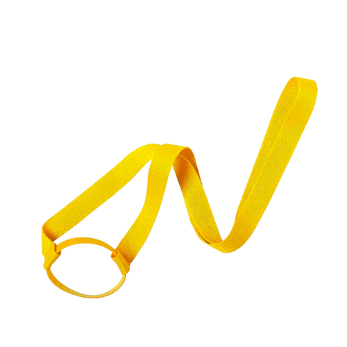 Fita Porta-Copos Amarela - Manga 100 Unidades